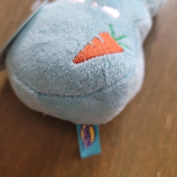 NWT 2022 Blue Carrot 6" Medium Peeps for Pets Plush Bunny Toys Dogs Cats or Kids - Picture 2 of 5